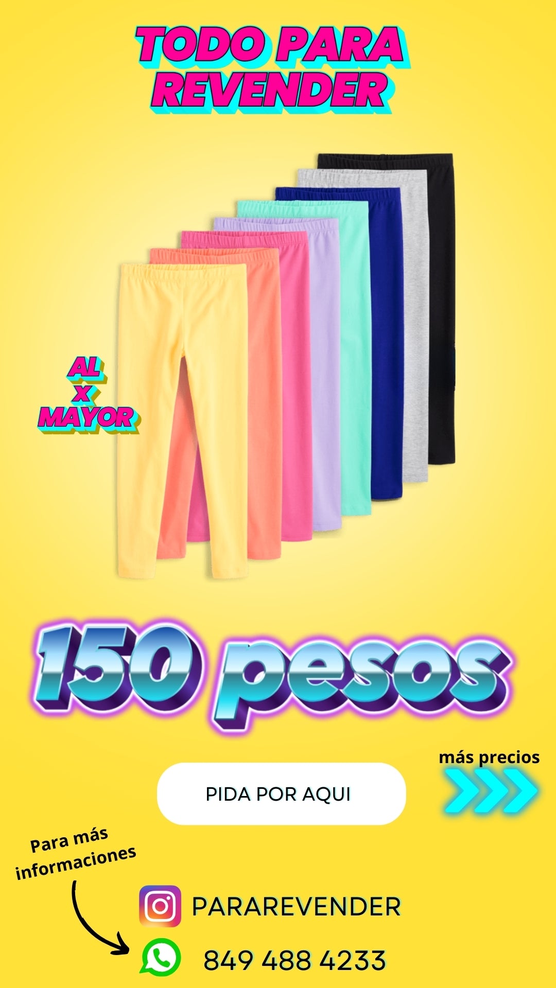 Licras Niñas (Al por Mayor y Al detalle